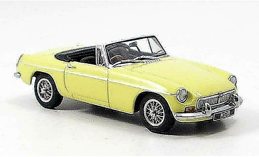 MG B Roadster 1/43 Autoart MK II gelb modellautos