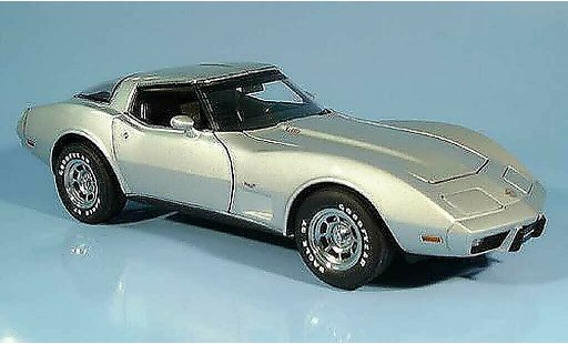 Chevrolet Corvette Coupe 1/18 Autoart C3 25th anniv grau 1978 modellautos