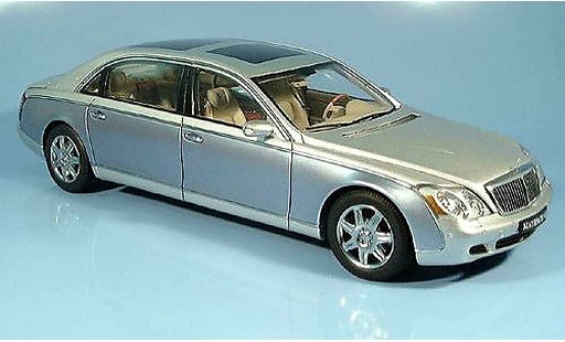 Maybach 62 LWB 1/18 Autoart grau/blau modellautos