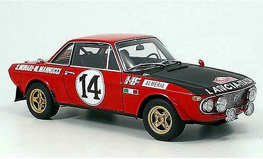 Lancia Fulvia HF 1/18 Autoart 1.6 munari-man. 1972 modellautos