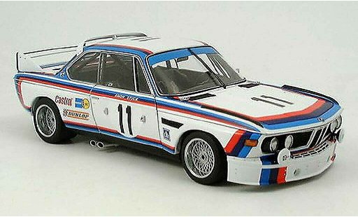 Bmw 3.0 CSL 1/18 Autoart amon st&Atilde;&frac14;ck no.11 spa 1973 modellautos