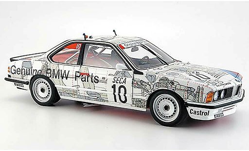 Bmw 635 CSi 1/18 Autoart m gruppe a 1986 modellautos