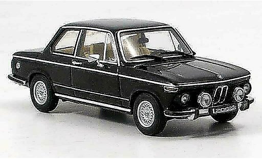 Bmw 2002 tii 1/43 Autoart L schwarz 1974 modellautos