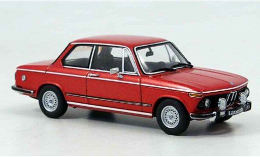 Bmw 2002 tii 1/43 Autoart L rot 1974 modellautos