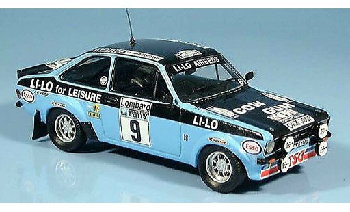 Ford Escort Rally 1/43 Trofeu RAC Rallye Clark-Wilson 1978 modellautos