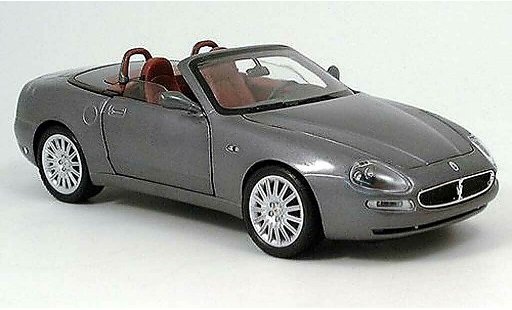Maserati GT Spyder Base 1/18 Burago grau 2003 modellautos