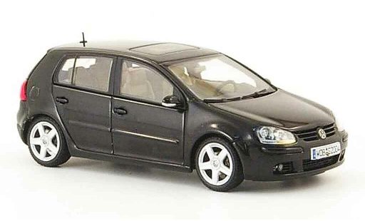 Volkswagen Golf Base 1/43 Autoart schwarz 5 portes 2003 modellautos