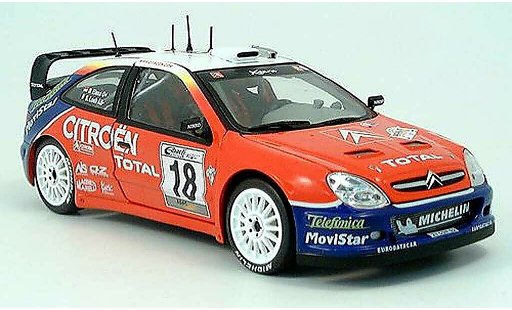 Citroen Xsara WRC 2003 1/43 Sun Star No.18 Total Rally Allemagne S.Loeb/D.Elena modellautos