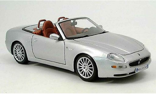 Maserati GT Spyder Base 1/18 Maisto grau 2004 modellautos