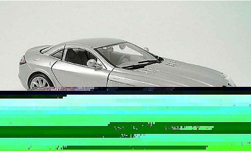 Mercedes SLR Base 1/18 Maisto mclaren grau metallized 2003 modellautos