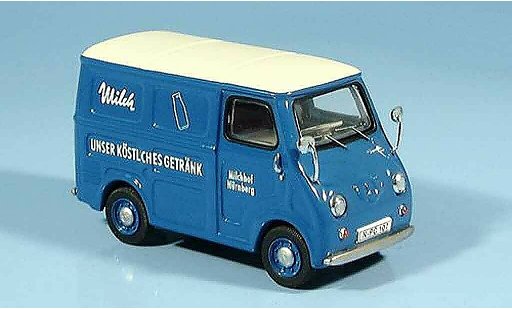 Goggomobil TL Kastenwagen 1/43 Premium Cls 250 Kasten Milchhof blau modellautos