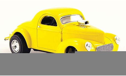 Willys Coupe 1941 1/43 Eagle Hot Rod gelb modellautos