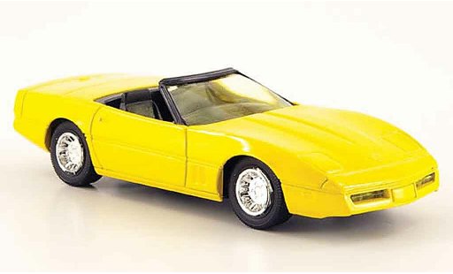 Chevrolet Corvette Convertible 1/43 Solido C4 Cabrio gelb 1984 modellautos