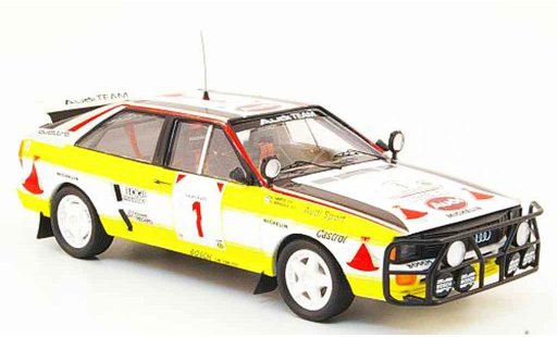 Audi Quattro rallye 1/43 Trofeu No.1 HB Safari Rally 1984 modellautos