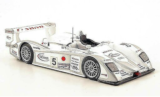 Audi R8 lms 1/43 IXO No.5 Team Sport Japan 24h Le Mans 2003 modellautos