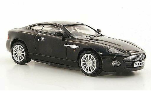 Aston Martin Vanquish coupe 1/43 Vitesse schwarz RHD 2002 modellautos
