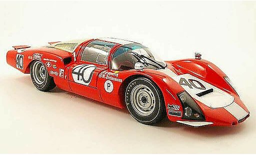 Porsche 906 1967 1/18 Minichamps lh no.40 squadra tartaruga 12h sebring d.spoerry r.steinemann modellautos