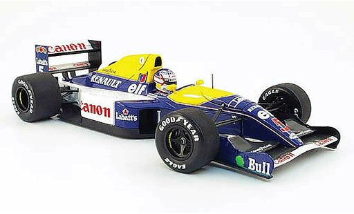 Renault F1 1991 1/18 Minichamps williams fw 14 mansell modellautos