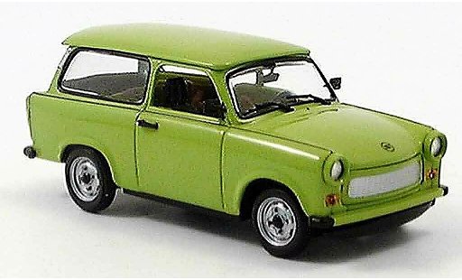 Trabant 601 Universal 1/43 Minichamps gr&Atilde;&frac14;n 1985 modellautos