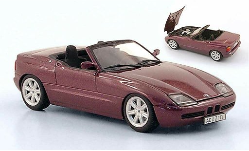 Bmw Z1 roadster 1/43 Minichamps lila 1991 modellautos