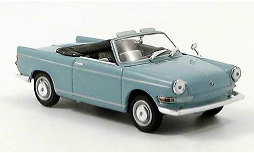 Bmw 700 cabriolet 1/43 Minichamps S Cabrio graublau 1961 modellautos