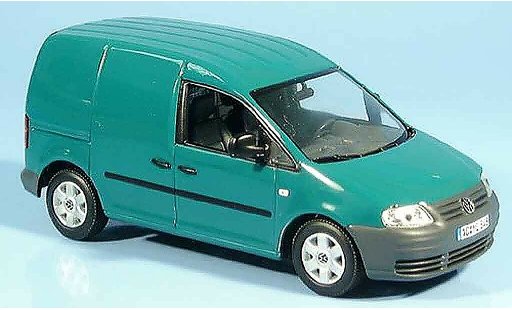 Volkswagen Caddy Base 1/43 Minichamps gr&Atilde;&frac14;n 2003 modellautos