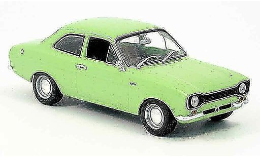 Ford Escort RS 1600 1/43 Minichamps gr&Atilde;&frac14;n 1971 MK1 modellautos