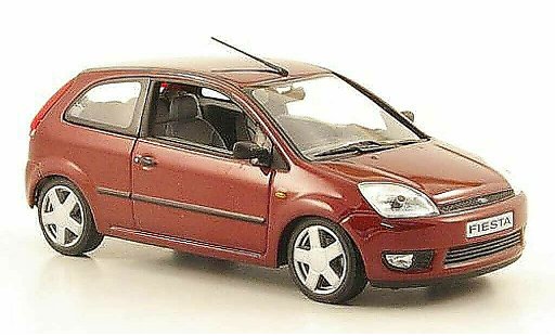 Ford Fiesta MKIV 1/43 Minichamps met. rot modellautos