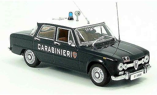 Alfa Romeo Giulia Berlina 1/43 Minichamps carabinieri italienische police 1970 modellautos