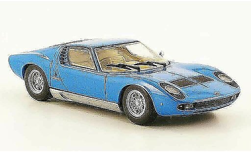 Lamborghini Miura Base 1/43 Minichamps blau 1966 modellautos