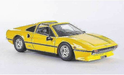 Ferrari 308 GTS 1/43 Best gelb Dach liegt bei 1978 modellautos