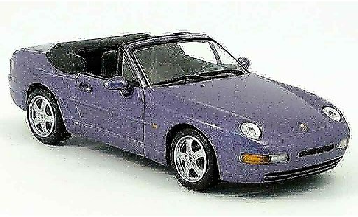 Porsche 968 Cabriolet 1/43 Minichamps Cabrio purple modellautos