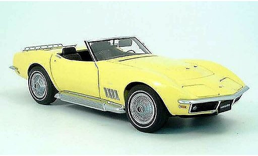 Chevrolet Corvette Coupe 1/18 Autoart C3 gelb 1969 modellautos