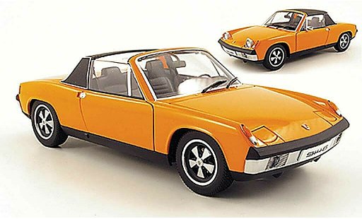 Porsche 914/6 Base 1/18 Autoart 6 orange modellautos