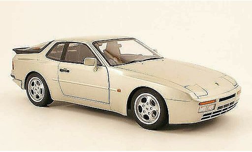 Porsche 944 1985 1/18 Autoart turbo grau metallisee modellautos