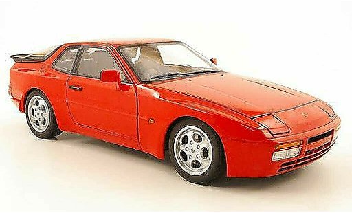 Porsche 944 1985 1/18 Autoart turbo rot modellautos