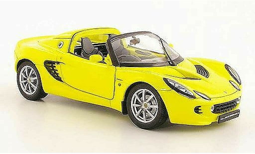 Lotus Elise 111S 1/18 Welly gelb RHD 2002 modellautos