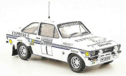 Ford Escort Berlina 1/43 Trofeu Express 4thR.A.C. Roger Clark Stuart P 1977 modellautos