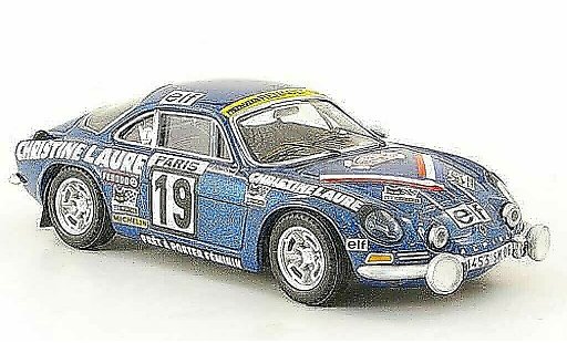 Alpine A110 rallye 1/43 Trofeu Coupe d Dames M. Mouton-Conconi modellautos