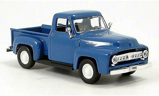 Ford F-100 Pickup 1/43 Yat Ming F 100 Pick Up blau 1953 modellautos