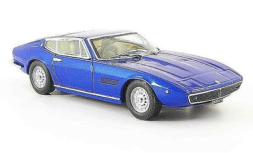 Maserati Ghibli coupe 1/43 IXO ss blau modellautos
