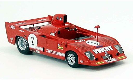 Alfa Romeo 33.3 tt12 1/43 Minichamps 1975 tt 12 no.2 laffite nerzario sieger monza modellautos