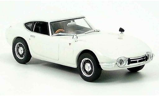 Toyota 2000 GT 1967 1/43 Norev weiss modellautos