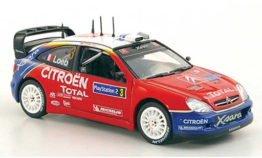 Citroen Xsara WRC 2004 1/43 Norev No.3 S.Loeb / D.Elena Tour de Corse modellautos