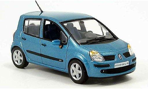 Renault Modus Base 1/43 Norev t&Atilde;&frac14;rkis 2004 modellautos