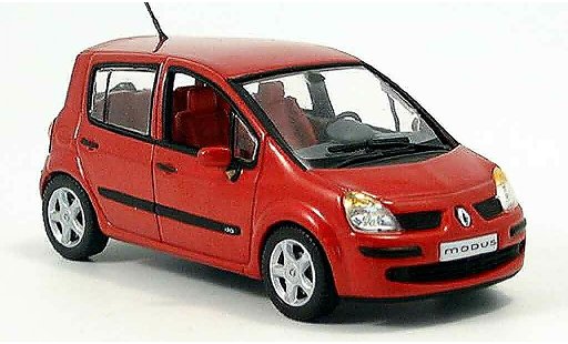 Renault Modus Base 1/43 Norev rot 2004 modellautos