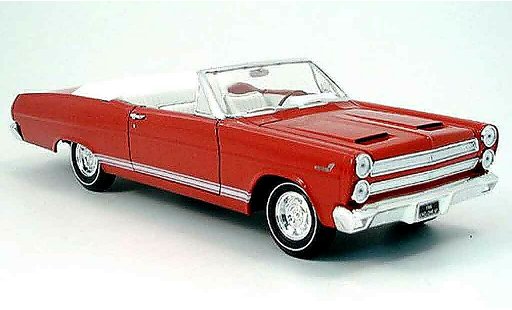 Mercury Cyclone Base 1/18 Yat Ming rot 1966 modellautos