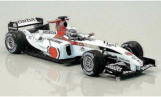 Honda F1 Base 1/43 Minichamps BAR T. Sato British GP 2004 modellautos