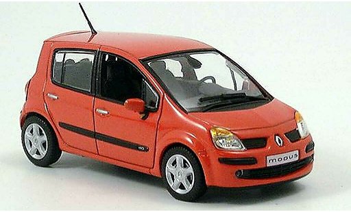 Renault Modus Base 1/43 Norev rot orange 2004 modellautos