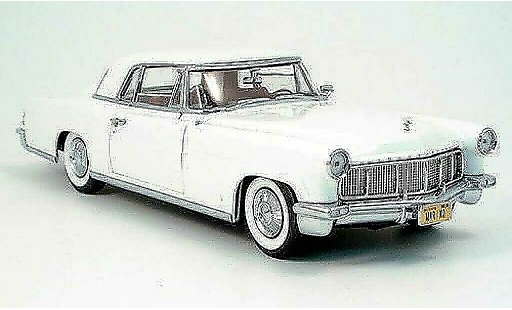 Lincoln Continental 1956 1/18 Yat Ming mk ii weiss modellautos
